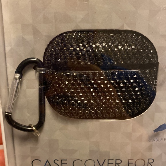 NWT Delia's Apple Airpod Pro Rhinestone Case - Picture 2 of 4